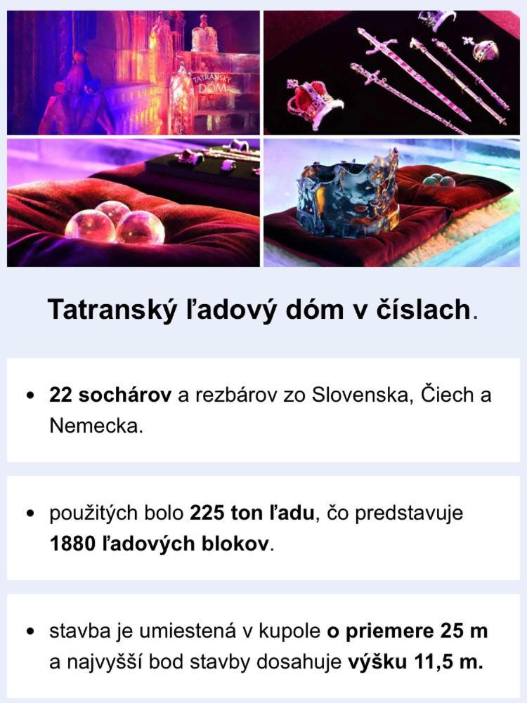 Apartmenty Patris Tatranská Štrba Eksteriør billede